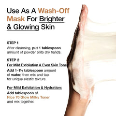 YesStyle Exclusive Rice Glow Skincare Routine Set