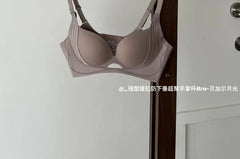 Set: Plain Pushup Bra + Panties