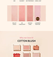Cotton Blusher - 8 Colors