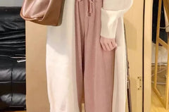 V-Neck Plain Long Cardigan
