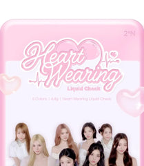 Heart Wearing Liquid Cheek - 8 Colors
