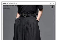 High Waist Plain Wide Leg Dress Pants