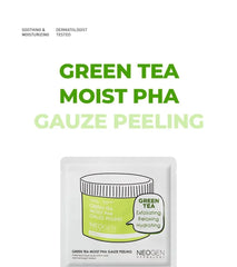 Dermalogy Green Tea Moist PHA Gauze Peeling Sachet