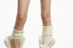 Mock Two-Piece Low Rise Plain Buttoned Mini Pencil Skirt