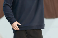 Plus Size Half Zip Sweatshirt