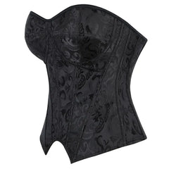 Jacquard Tube Corset Top