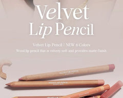Velvet Lip Pencil Set - 12 Colors
