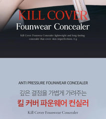 Kill Cover Founwear Concealer - 3 Colors