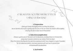 Bead Ear Acupuncture Point Magnetic Beads Sticker