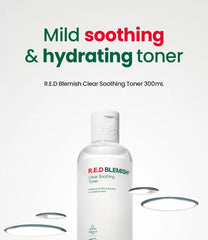 R.E.D Blemish Clear Soothing Toner 2pcs Bundle Set