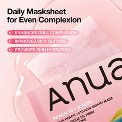 Kpop Demon Hunters Peach 70 Niacin Serum Mask