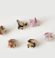 Set of 2: Acetate Mini Hair Claw