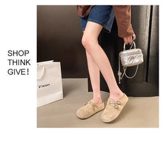 Dual Strap Faux Leather Mules