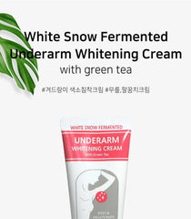White Snow Fermented Underarm Whitening Cream With Green Tea