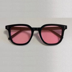 Square Tinted Lenses Blush Sunglasses