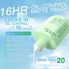 UV Ultimate Matte & Oil Control Sunscreen SPF 50+ PA++++