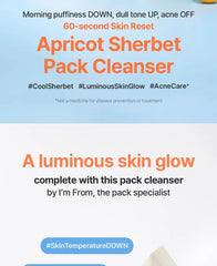 Apricot Sherbet Pack Cleanser Mini