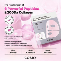 The Peptide Collagen Lifting Glow Hydrogel Mask