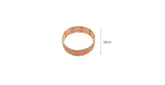 Textured Elastic Bangle