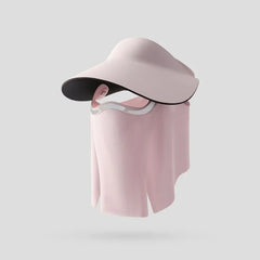 Set: Sun Protection Visor + Mask