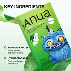 Bundle: Kpop Demon Hunters Heartleaf 77 Soothing Mask Set
