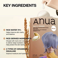 Bundle: Kpop Demon Hunters Rice Intensive Moisturizing Milk Mask Set