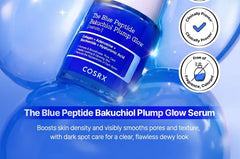 The Blue Peptide Bakuchiol Plump Glow Serum