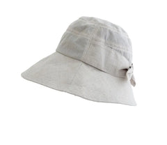 Rivann UPF50 Foldable Bow Accent Sun Hat