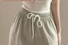 Short-Sleeve Crew Neck Plain Crop T-Shirt