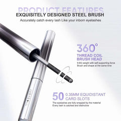 3D Curling Eyelash Iron Mascara (0° Classic and 6° Curling Basic) - 4 Types