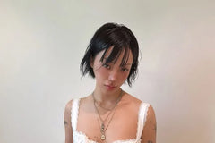 Ballet-Style Lace Trim Corset Slip Dress