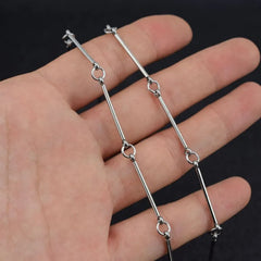 Chain Stick Lariat Necklace