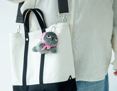 Cat Angry Machiko Lying Prone Plush Bag Charm