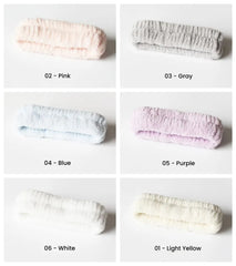 Plain Face Wash Headband