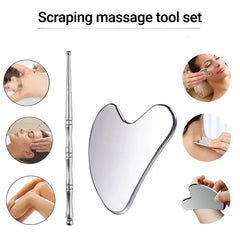 Stainless Steel Massage Scraping Tool / Acupuncture Point Tool / Set