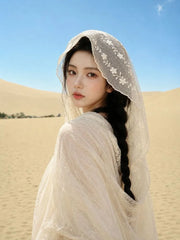 Lace Plain Shawl