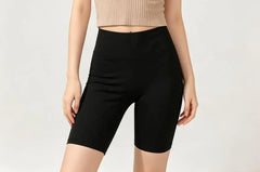 V-Neck Plain Cropped Tank Top