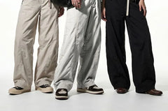 Unisex Outdoor Wide-Leg Curved Pants