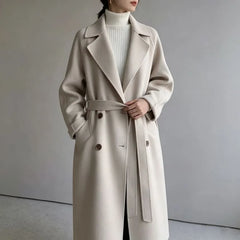 Double-Breasted Long Coat