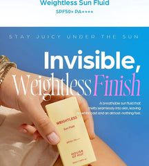 Weightless Sun Fluid 2pcs Bundle Set