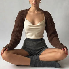 Rib Knit Shrug