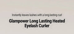 Glampower Long Lasting Heated Eyelash Curler - 3 Types