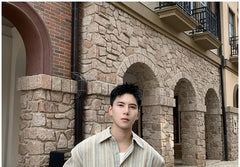 Long-Sleeve Multi Color Pocketed Shirt