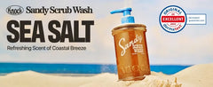 Sandy Scrub Wash Sea Salt