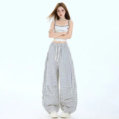 High Waist Baggy Wide Leg Pants