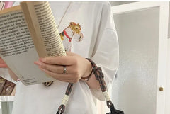 Nylon Rope Strap Crossbody Bag
