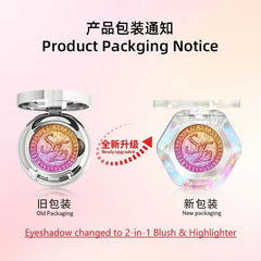 3-Color Gradient Series Chameleon 2-in-1 Blush & Highlighter - 5 Types
