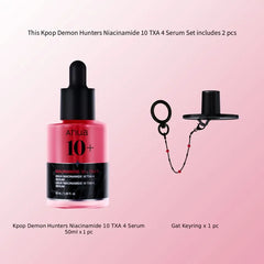 Kpop Demon Hunters Niacinamide 10 TXA 4 Serum Set 2pcs Bundle Set