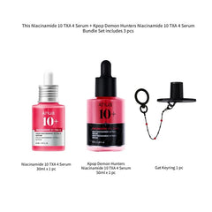 Bundle: Niacinamide 10 TXA 4 Serum + Kpop Demon Hunters Niacinamide 10 TXA 4 Serum Set