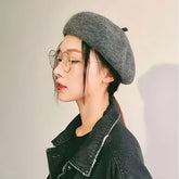 Plain Wool Beret